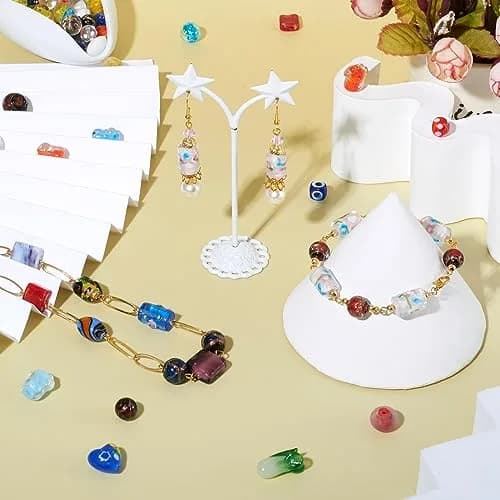 Craftdady 200 pcs Lampwork Glass Beads Mixed Shapes & Colors | Jewelry & DIY Crafts thumbnail 3