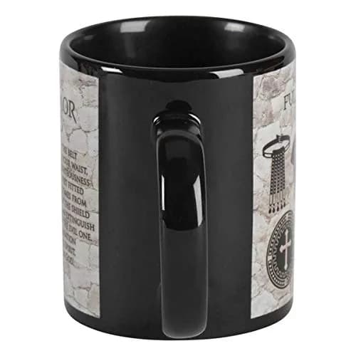 Dicksons Armor Of God Black 11 Ounce Ceramic Mug | Biblical Reminder & Durable Design thumbnail 5