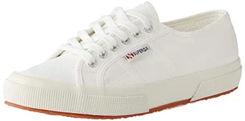 Superga 2750 Cotu Classic Canvas Sneakers for Men & Women | Iconic Italian Tennis Shoes with Breathable Cotton, Non Slip Rubber Sole, White, 9 Men / 10.5 Women thumbnail 1
