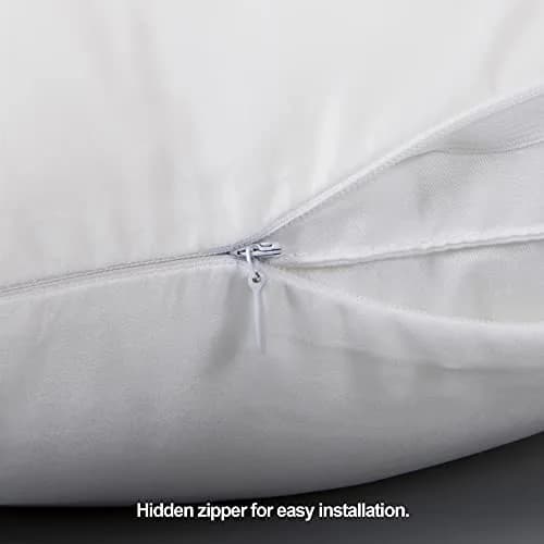 FLXXIE 2 Pack Satin Standard Pillowcases 51cm x 66cm (20"x26") | Silky Soft Pillow Covers with Zipper thumbnail 5
