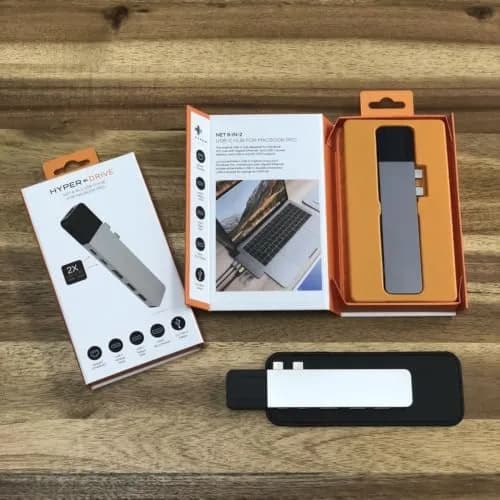 HyperDrive USB C Hub, NET 6-in-2 for MacBook Pro Air, 40Gbps/100W PD, 4K HDMI, Ethernet, Space Gray thumbnail 5
