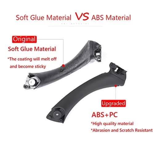 Jaronx Compatible with BMW 3 Series E90/E91 Door Pull Handle | Durable OEM Replacement for Right Side (68g, Brushed Finish) thumbnail 5
