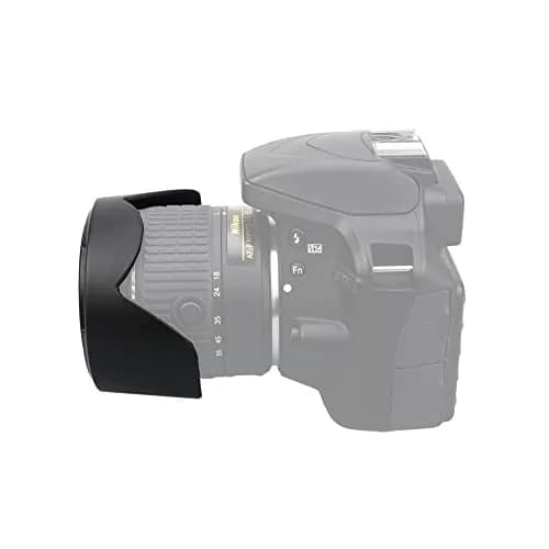 JJC LH-N106 Lens Hood for Nikon 18-55mm F3.5-5.6G VR | Reversible & Protective (70-120 chars) thumbnail 5