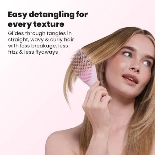 Tangle Teezer Ultimate Detangler Brush, Millennial Pink | Detangles Wet & Dry Hair, Reduces Breakage thumbnail 7