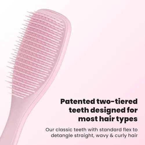 Tangle Teezer Ultimate Detangler Brush, Millennial Pink | Detangles Wet & Dry Hair, Reduces Breakage thumbnail 2