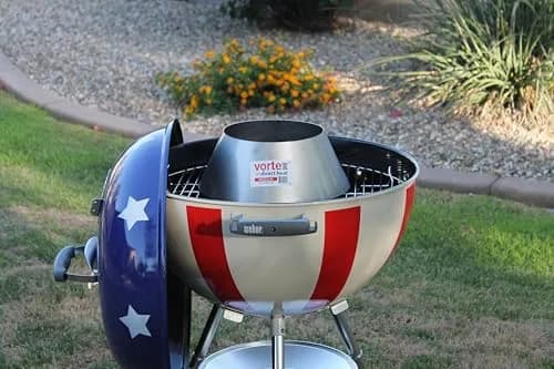VORTEX Medium BBQ Vortex™ BGE Kamado Kettle Charcoal | Indirect & Direct Cooking thumbnail 3