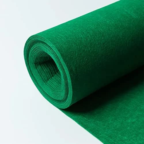 HUAHOO Grass Green Aisle Runner 61cm (24 Inch) x 15.24m (50 Feet) | Durable Rayon for Weddings & Events thumbnail 2