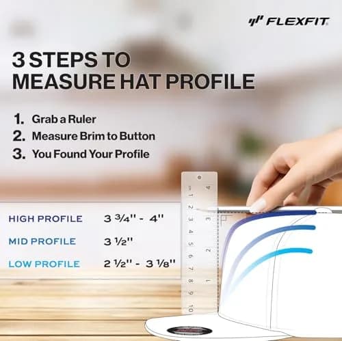 Flexfit Unisex Ultrafibre Airmesh Fitted Trucker Hat, Royal Blue, Large-X-Large | Breathable Comfort & Sun Protection thumbnail 3