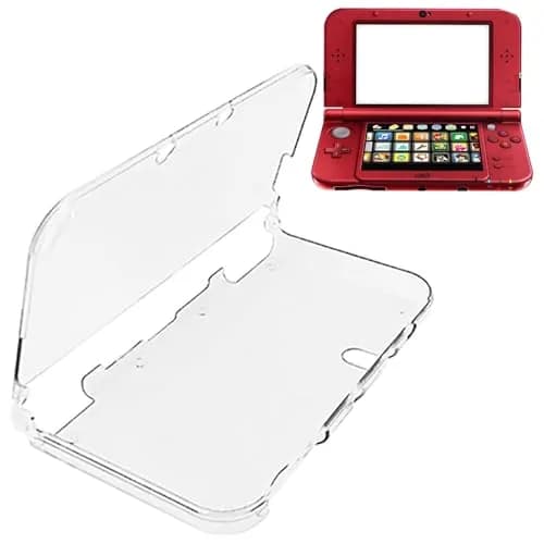 OSTENT Clear Crystal Hard Cover Case for Nintendo New 3DS XL | Scratch Resistant Polycarbonate Protection thumbnail 1