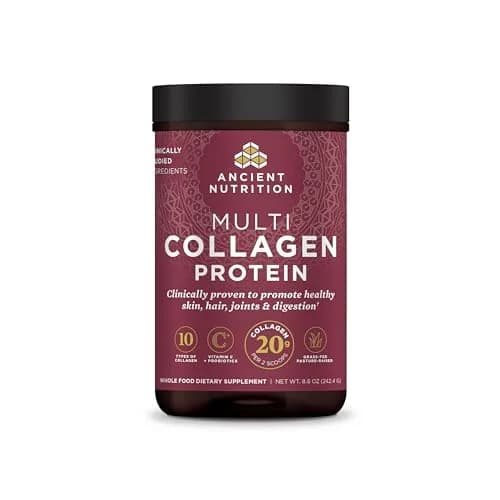 Ancient Nutrition Multi Collagen Powder Unflavored 24 Servings | Supports Skin, Nails, Gut Health thumbnail 1