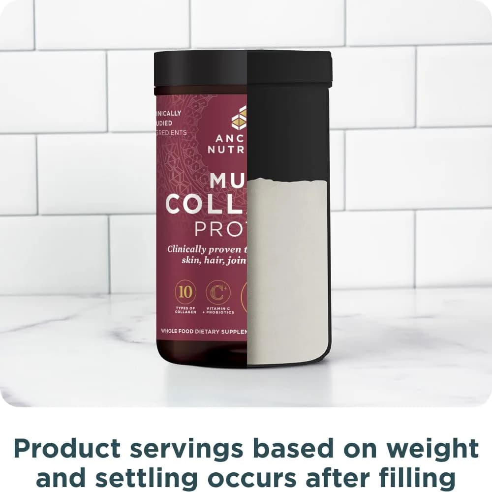 Ancient Nutrition Multi Collagen Protein Powder Unflavored 24 Servings | Supports Skin, Joints, Gut Health - view 8