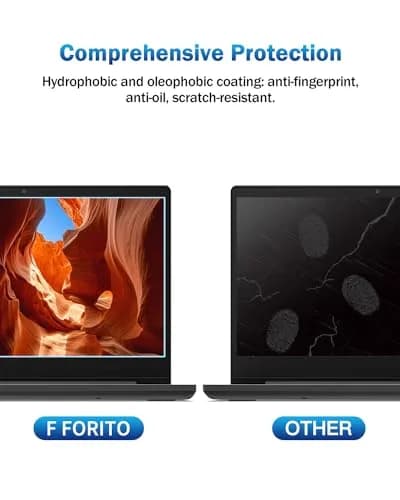 F FORITO Blue Screen Protector for 15.6 Inch Laptops | Anti Glare & Eye Protection (70-120c) thumbnail 6