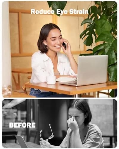 F FORITO Blue Screen Protector for 15.6 Inch Laptops | Anti Glare & Eye Protection (70-120c) thumbnail 3