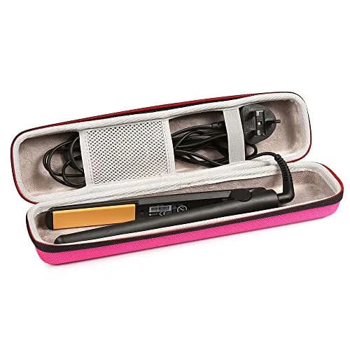 Faylapa Hard Carry Travel Case for Hair Straightener Iron Pink | Shockproof EVA Case for Styling Tools thumbnail 5