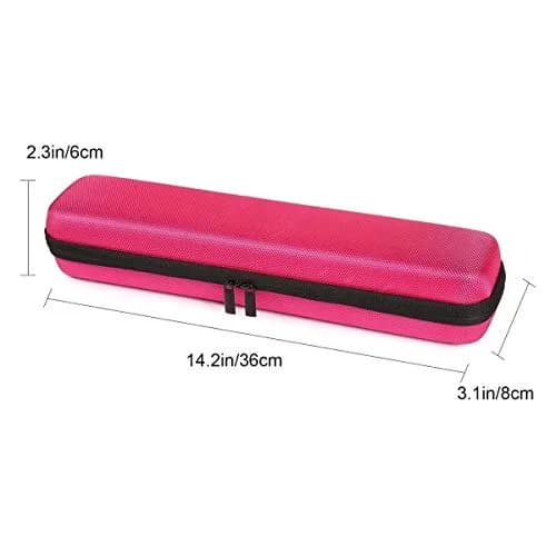 Faylapa Hard Carry Travel Case for Hair Straightener Iron Pink | Shockproof EVA Case for Styling Tools thumbnail 2
