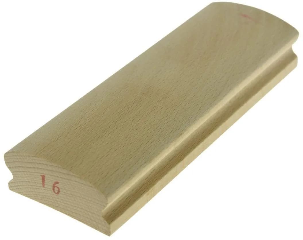Dopro 16" Guitar Bass Radius Fingerboard Fret Sanding Block Fret Leveling Luthier Tool | Beech Material, 200mm Length — 16"