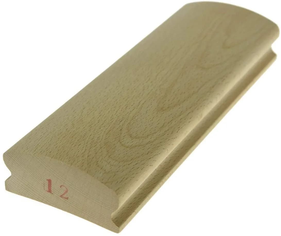 Dopro 12" Guitar Bass Fingerboard Radius Sanding Block Fret Leveling Luthier Tools | Beech Wood, 200mm — 12"