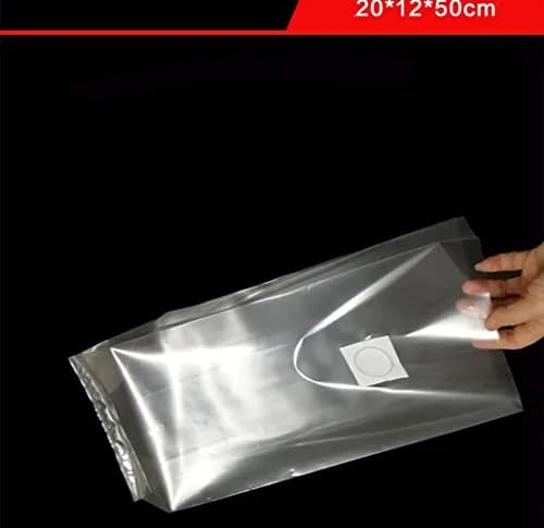 SUCOHANS Mushroom Grow Bags Large 20cm x 12cm x 50cm (8" x 5" x 19") | Autoclavable with 0.2 Micron Filter thumbnail 1