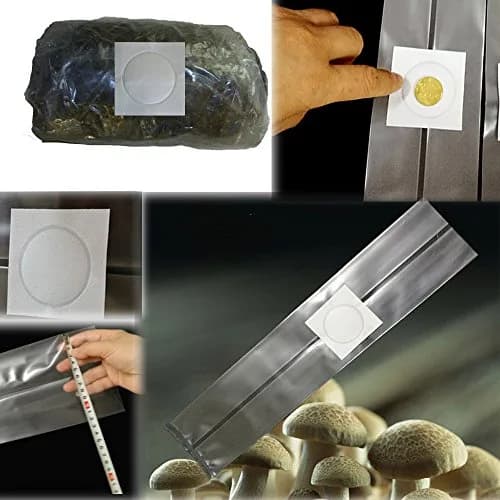 SUCOHANS Mushroom Grow Bags Large 20cmx12cmx50cm (50 Count) | Autoclavable 3 Mil Polypropylene with 0.2 Micron Filter thumbnail 6