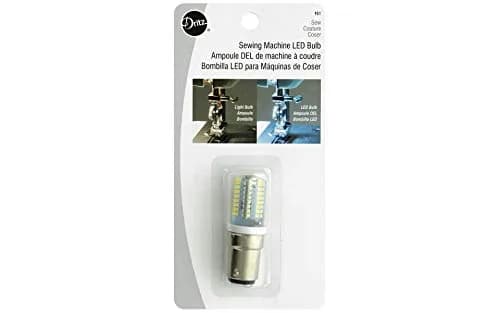 Dritz Sewing Machine LED Light Bulb, Push-In 5.75 x 2.88 x 0.75 | Energy Efficient LED for Sewing Machines thumbnail 1