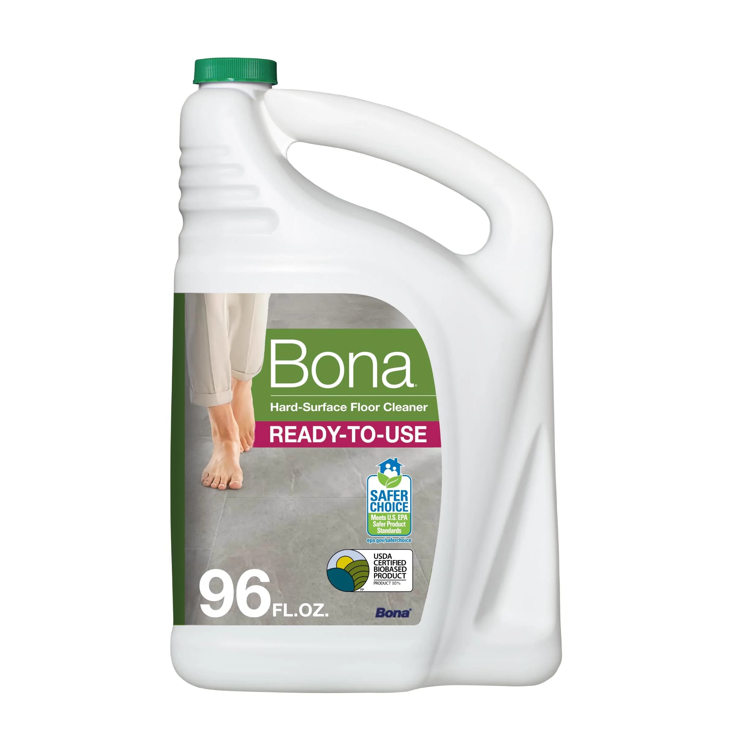 Bona Unscented Multi-Surface Floor Cleaner Spray, 96 fl oz | Residue-Free Cleaning for Stone, Tile, Laminate & Vinyl Floors - main product image