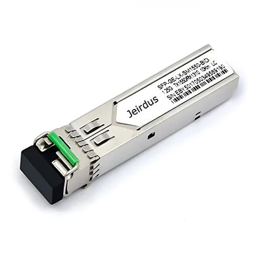 Jeirdus 1.25G SFP Module BIDI WDM Transceiver 10-20KM | Compatible with TP-Link TL-SM321A/B thumbnail 5