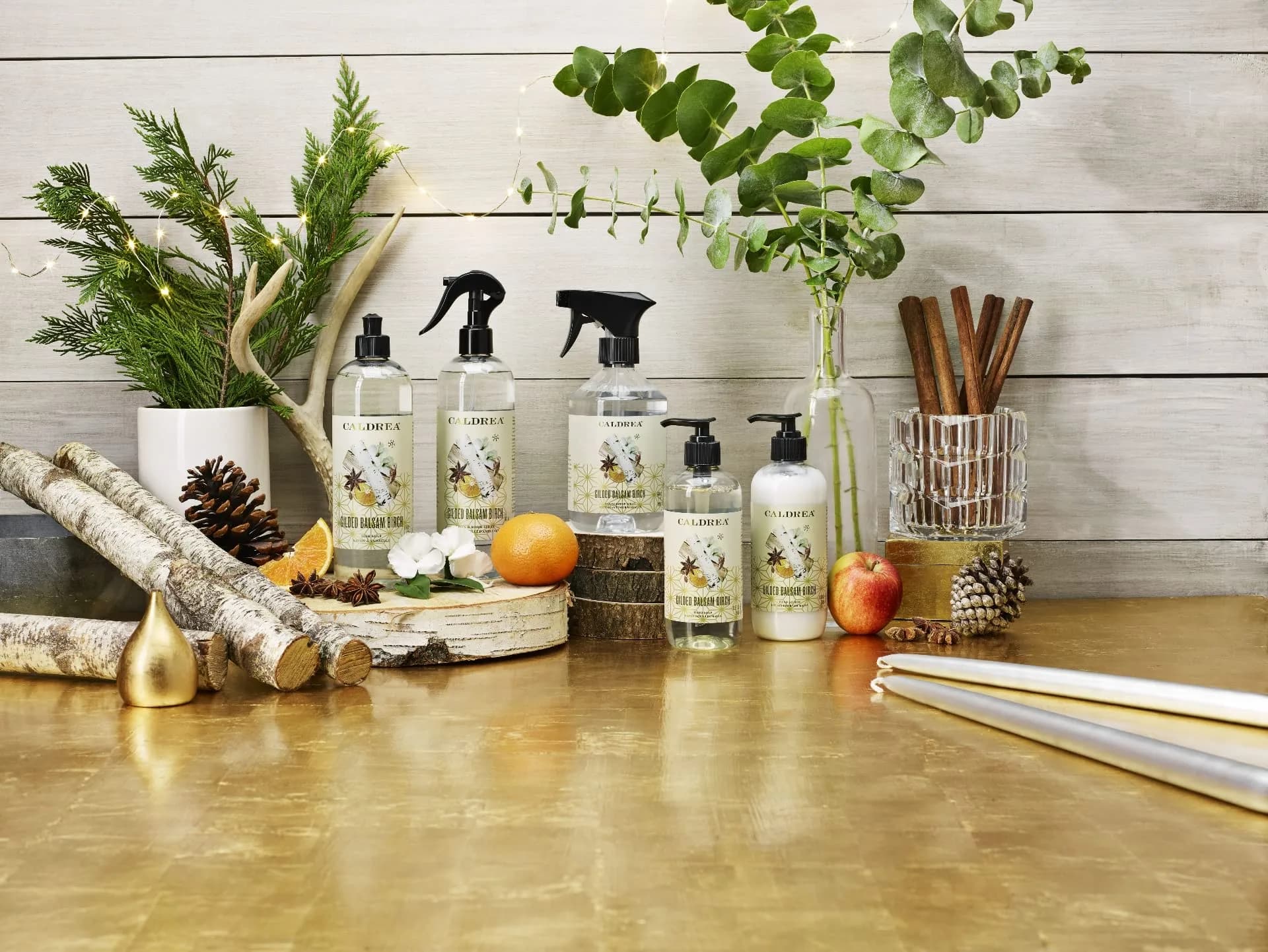 Caldrea Multi-surface CounterTop Spray Cleaner Gilded Balsam Birch 473ml (16 Fl Oz) | Vegetable Protein Extract for Odor Removal - view 5