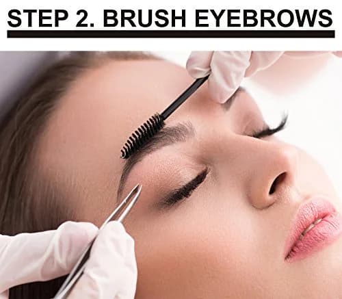 KC Republic Lash Eyebrow Extensions Kit with Mink Brow Trays 5-8mm | Natural Look, Lasts 2 Weeks thumbnail 5