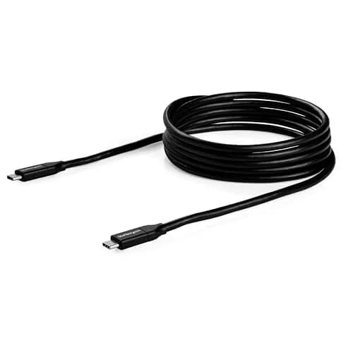 StarTech.com USB-C to USB-C Charging Cable 2m (6.6ft) | 100W PD, USB-IF Certified thumbnail 3