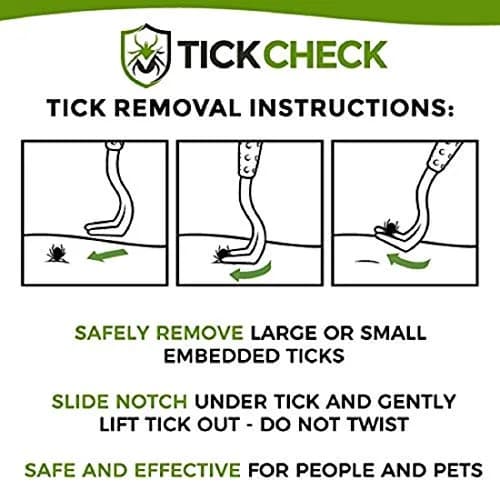 TickCheck Tick Remover Value 3 Pack with ID Card | Easy Tick Removal for Humans, Dogs, Cats & Pets thumbnail 3