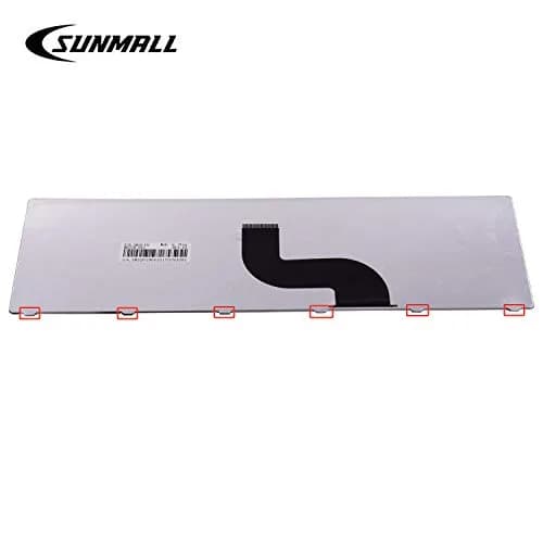 SUNMALL Laptop Keyboard Replacement Compatible with Acer Aspire Series US Layout | New Original, Black thumbnail 3