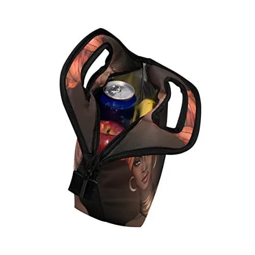 DOENR Insulated Lunch Tote Bag 11.5inL x 11.5inW x 5inH | Stylish, Durable & Portable (70-120 chars) thumbnail 5