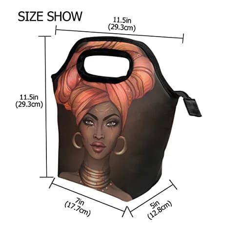 DOENR Insulated Lunch Tote Bag 11.5inL x 11.5inW x 5inH | Stylish, Durable & Portable (70-120 chars) thumbnail 3