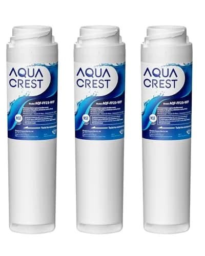 AQUA CREST GSWF Refrigerator Water Filter 3 Pack | NSF 42 Certified for Chlorine & Odor Reduction thumbnail 1