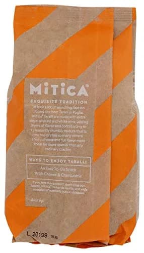 Mitica Taralli Classic 8.81 Ounce | Vegan & Vegetarian Snack from USA thumbnail 2