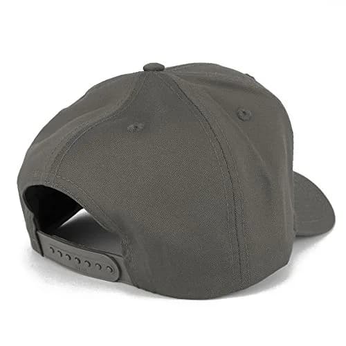 Armycrew XXL Oversize High Crown Baseball Cap - Charcoal Grey | Deep Crown Fit for 2XL-3XL thumbnail 3