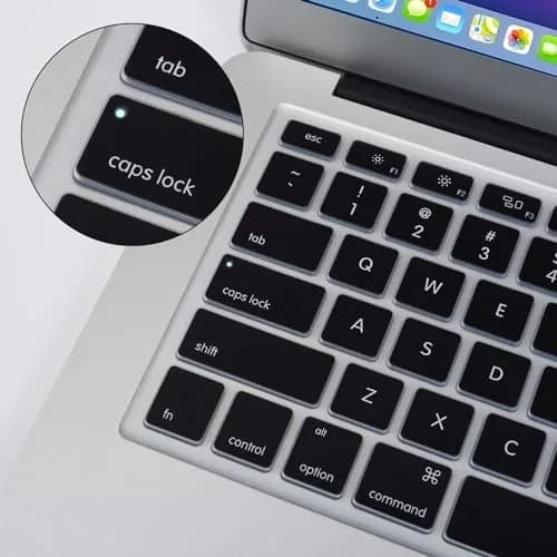 CaseBuy Black Silicone Keyboard Cover for MacBook Air 13" (A1369/A1466) & Pro 13"/15" (2010-2017 Models) | Protects from Spills & Dust thumbnail 4