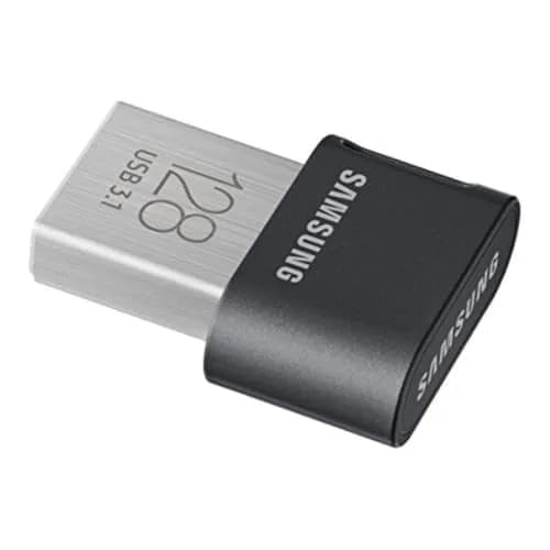 Samsung FIT Plus USB 3.1 Flash Drive 128GB 400MB/s | Gunmetal Gray thumbnail 2