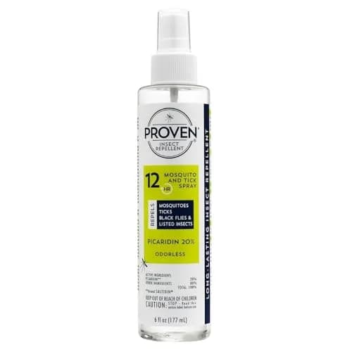 Proven Insect Repellent Spray for Mosquitoes, Ticks & Black Flies | Up to 12-Hour DEET-Free Protection thumbnail 1