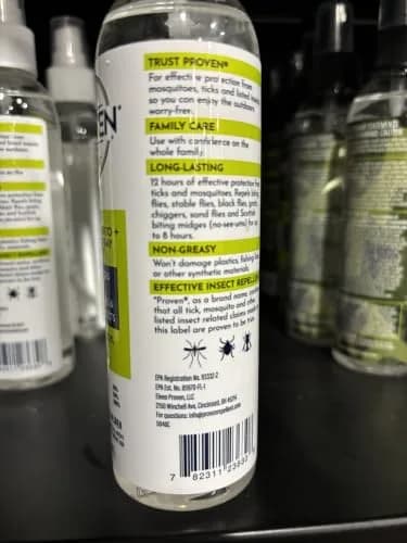 Proven Insect Repellent Spray for Mosquitoes, Ticks & Black Flies | Up to 12-Hour DEET-Free Protection thumbnail 8