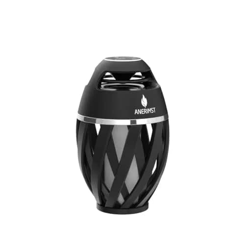 ANERIMST LED Table Lamp with Flame Torch Light | Waterproof Wireless Speaker, 5W Stereo Sound, BT5.3, 18H Battery, Outdoor Decor (100-120c) thumbnail 4