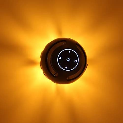 ANERIMST LED Table Lamp with Flame Torch Light | Waterproof Wireless Speaker, 5W Stereo Sound, BT5.3, 18H Battery, Outdoor Decor (100-120c) thumbnail 5