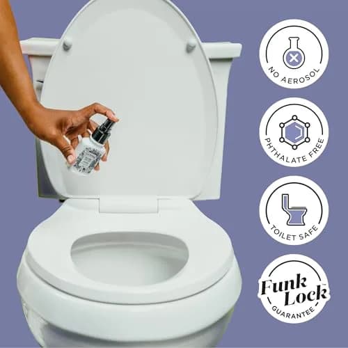 Poo-Pourri Before-You-Go Toilet Spray Lavender Peppermint 59ml (2 Fl Oz) | Funk Lock Technology for Odor Control thumbnail 2
