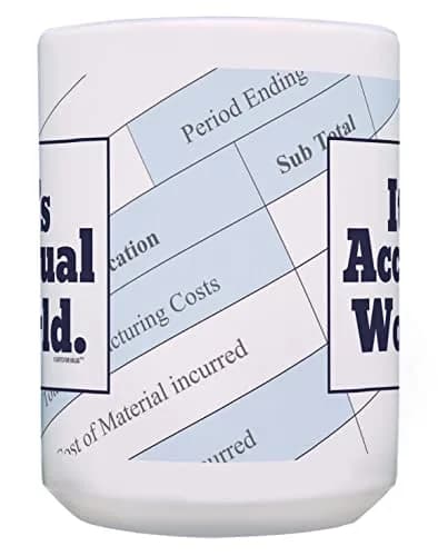 Gifts For Value It's Accrual World 15oz Coffee Mug | Accountant Gift thumbnail 8