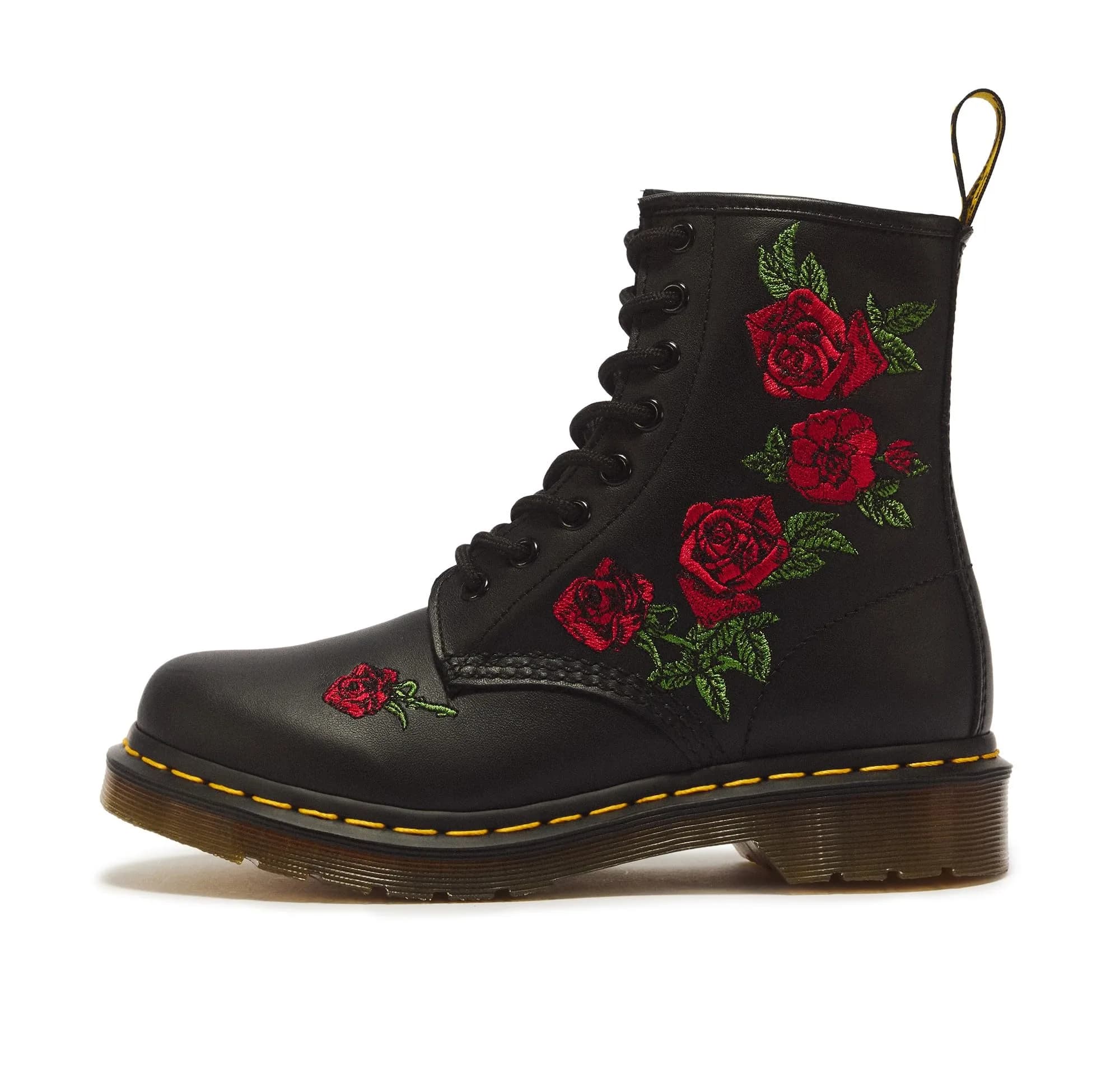 Dr. Martens 1460 Vonda Softy T Boots Black | Classic 8-Eye Leather Casual Footwear — 6