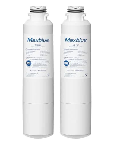 Maxblue MB-F27 Replacement for Samsung DA29-00020B Water Filter 2 Pack | NSF Certified, Lead-Free, Pure Water thumbnail 1