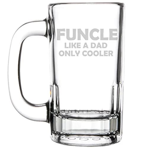 MIP Funcle Beer Mug 355ml (12oz) | Funny Uncle Gift for Beer Lovers thumbnail 1
