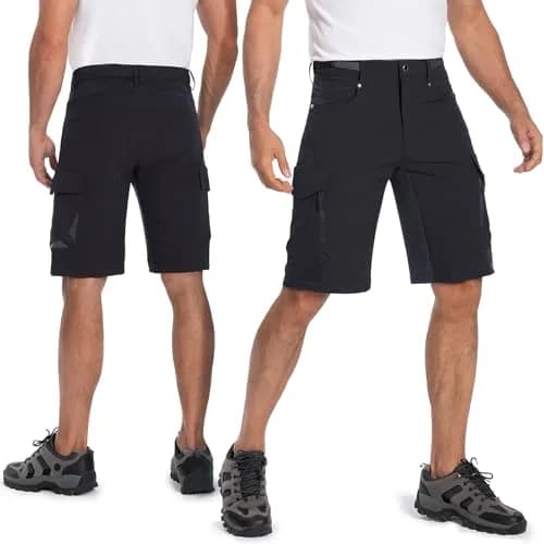 Ally Mountain Bike Shorts 4D Padded Lightweight Quick Dry Stretch Loose-fit with 6 Pockets | Breathable & Water-Resistant for Cycling thumbnail 2