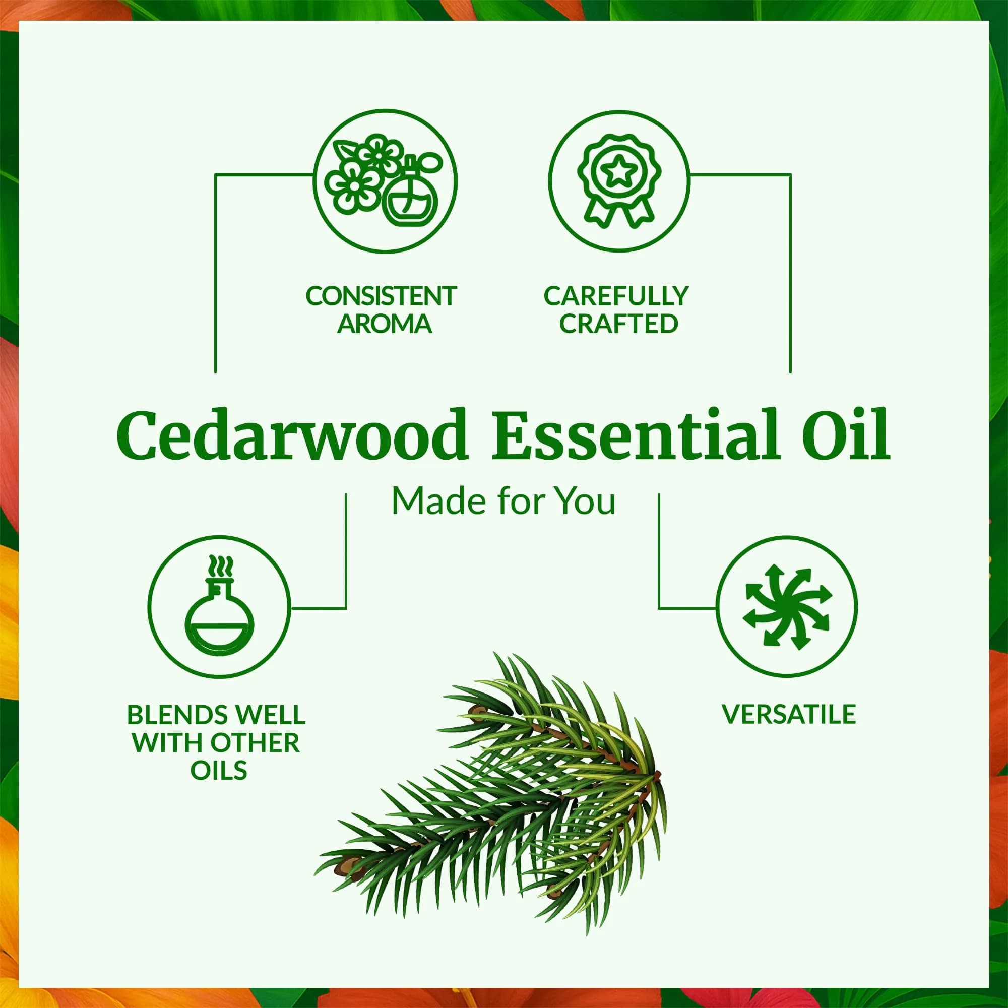 SVA ORGANICS Cedarwood Essential Oil 4 Fl Oz (118 mL) - 100% Pure & Natural - view 3