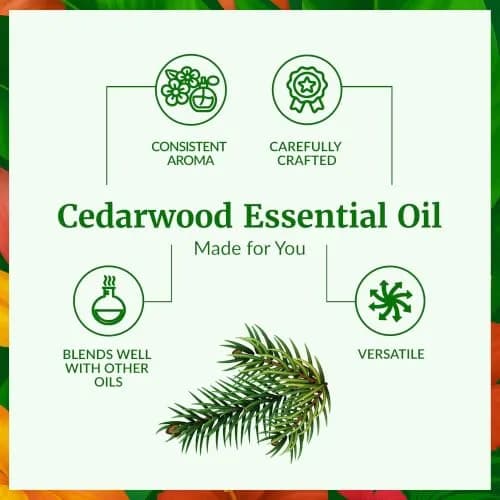 SVA ORGANICS Cedarwood Essential Oil 4 Fl Oz (118 mL) - 100% Pure & Natural thumbnail 3